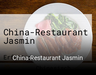 China-Restaurant Jasmin tisch reservieren