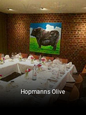Jetzt bei Hopmanns Olive einen Tisch reservieren