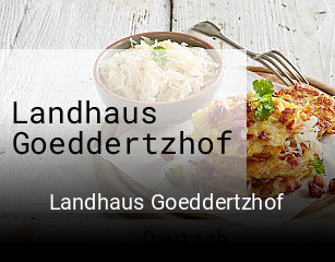 Landhaus Goeddertzhof reservieren