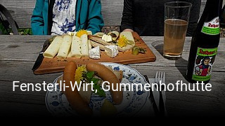 Fensterli-Wirt, Gummenhofhutte online reservieren
