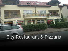 City-Restaurant & Pizzaria online reservieren