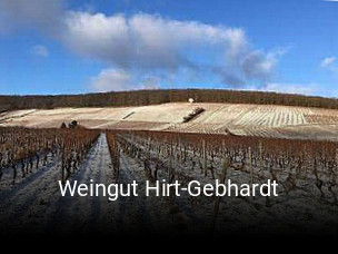 Weingut Hirt-Gebhardt tisch buchen