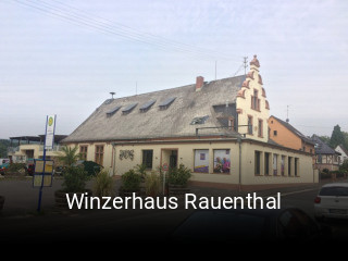 Winzerhaus Rauenthal tisch buchen