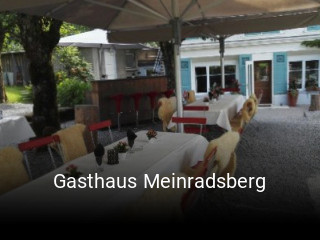 Gasthaus Meinradsberg tisch buchen