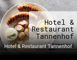 Hotel & Restaurant Tannenhof online reservieren