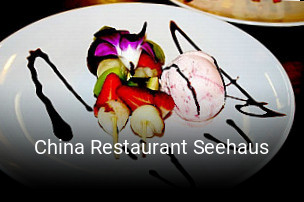 China Restaurant Seehaus tisch reservieren