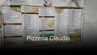 Jetzt bei Pizzeria Claudio einen Tisch reservieren