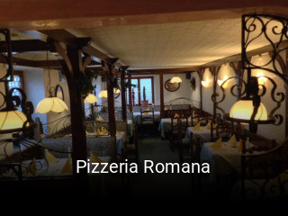 Jetzt bei Pizzeria Romana einen Tisch reservieren