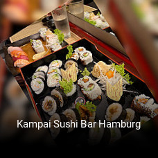 Jetzt bei Kampai Sushi Bar Hamburg einen Tisch reservieren