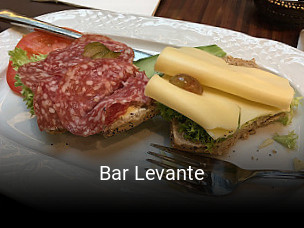 Jetzt bei Bar Levante einen Tisch reservieren