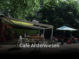Jetzt bei Café Alsterwiesen einen Tisch reservieren