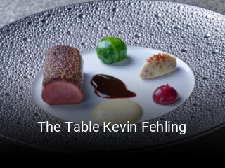 The Table Kevin Fehling reservieren