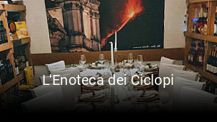 Jetzt bei L'Enoteca dei Ciclopi einen Tisch reservieren