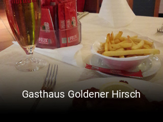 Gasthaus Goldener Hirsch reservieren
