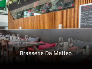 Jetzt bei Brasserie Da Matteo einen Tisch reservieren