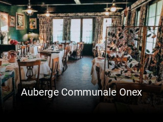 Auberge Communale Onex online reservieren
