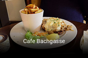 Cafe Bachgasse tisch reservieren