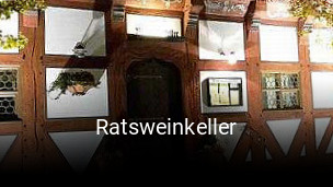 Ratsweinkeller online reservieren