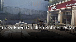 Kentucky Fried Chicken Schnellrestaurant tisch reservieren