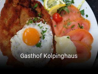 Gasthof Kolpinghaus tisch reservieren