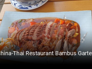 China-Thai Restaurant Bambus Garten tisch buchen