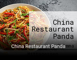China Restaurant Panda tisch reservieren