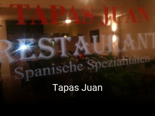 Jetzt bei Tapas Juan einen Tisch reservieren