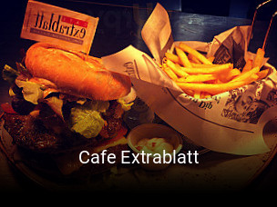 Cafe Extrablatt tisch buchen