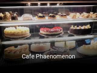 Cafe Phaenomenon tisch reservieren