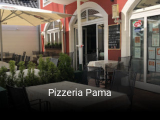 Jetzt bei Pizzeria Pama einen Tisch reservieren