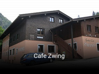 Cafe Zwing tisch reservieren