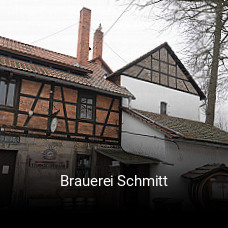 Brauerei Schmitt tisch buchen