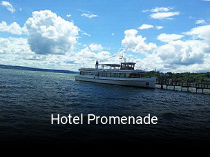 Hotel Promenade tisch reservieren