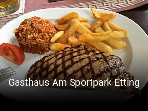 Gasthaus Am Sportpark Etting online reservieren