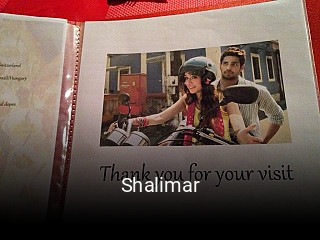 Jetzt bei Shalimar einen Tisch reservieren