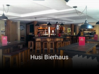 Husi Bierhaus online reservieren