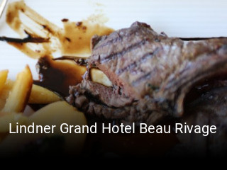 Lindner Grand Hotel Beau Rivage tisch reservieren