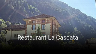 Restaurant La Cascata tisch reservieren