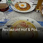 Restaurant Hof & Post tisch buchen