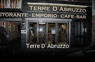 Jetzt bei Terre D`Abruzzo einen Tisch reservieren