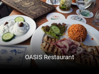Jetzt bei OASIS Restaurant einen Tisch reservieren