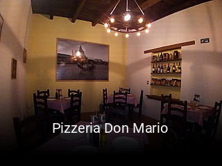 Jetzt bei Pizzeria Don Mario einen Tisch reservieren