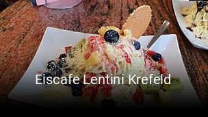 Eiscafe Lentini Krefeld tisch reservieren