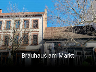 Brauhaus am Markt online reservieren