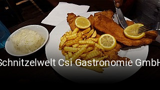 Jetzt bei Schnitzelwelt Csi Gastronomie GmbH einen Tisch reservieren
