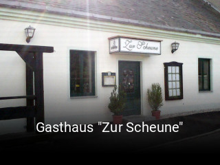 Gasthaus "Zur Scheune" tisch reservieren