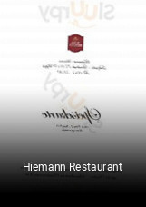 Jetzt bei Hiemann Restaurant einen Tisch reservieren