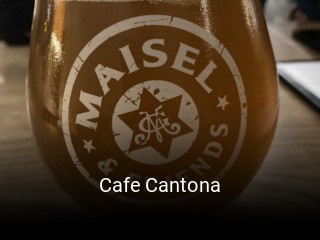 Cafe Cantona tisch reservieren