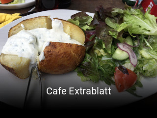 Cafe Extrablatt tisch buchen