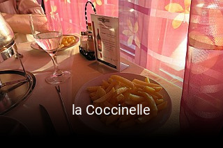 Jetzt bei la Coccinelle einen Tisch reservieren